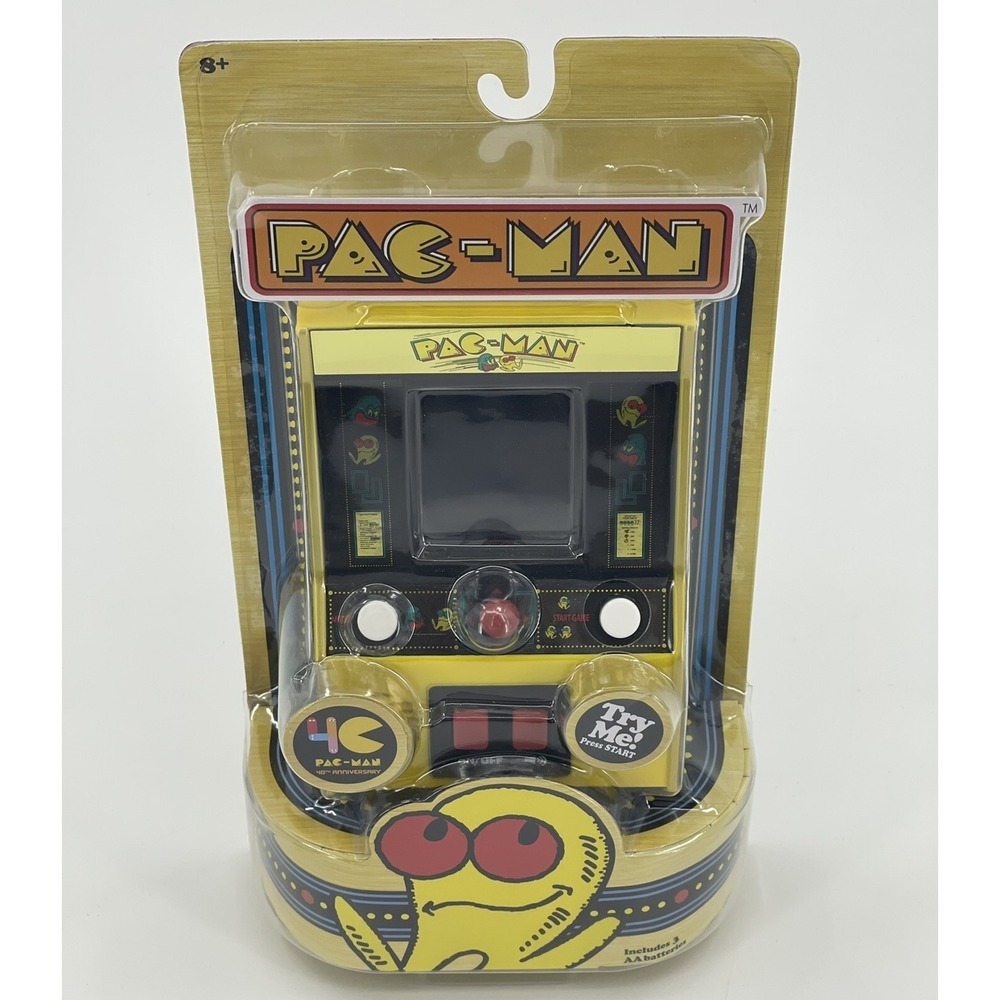 PAC-MAN 2020  Basic Fun Brand Classic Arcade Gameplay Brand New in Box 40th Ann.